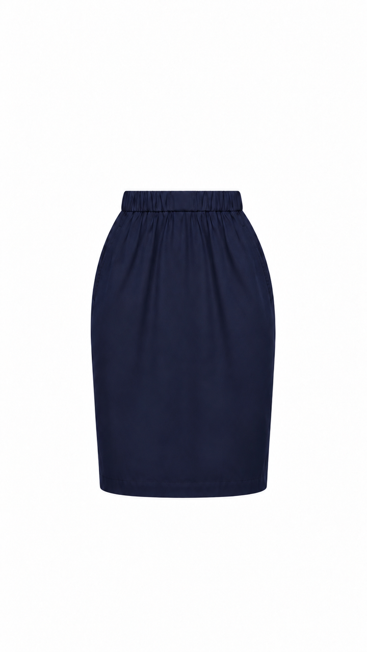 Navy skirt